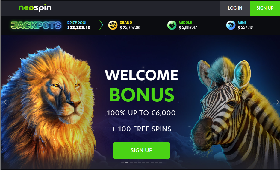 neo spin welcome bonus